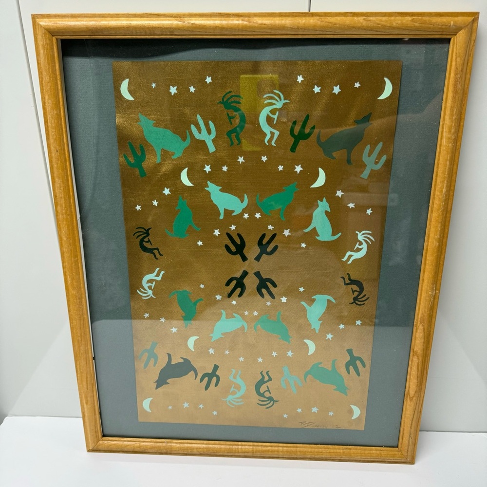 🌵SALE R DONOVAN SIGNED ARTWORK